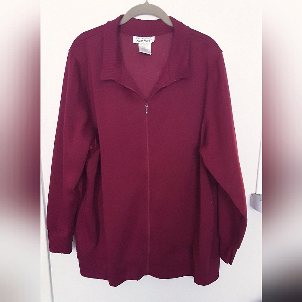 All American Comfort Full Zip sweat Jacket